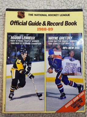 NHL Official Guide & Record Book 1988-89 The National Hockey League Paperback
